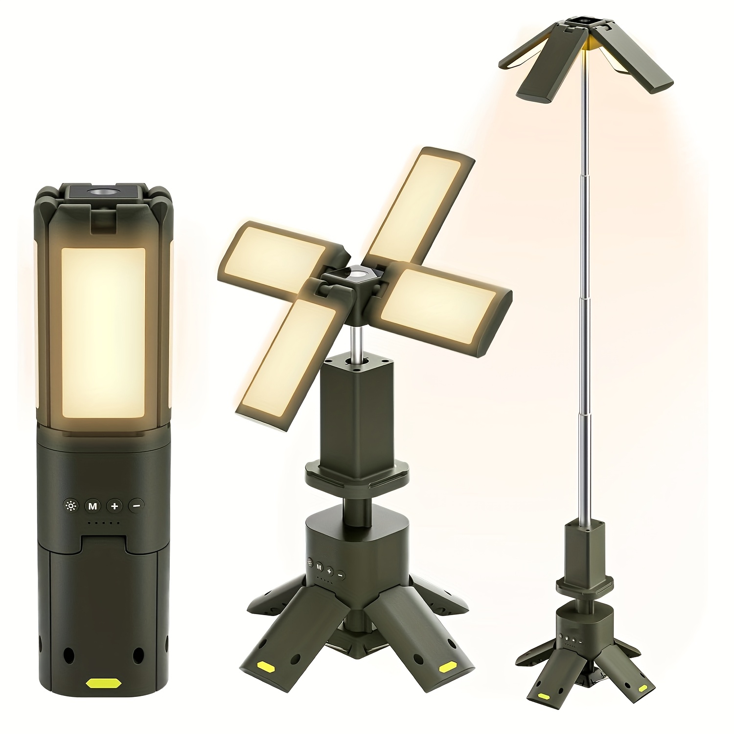 Outdoor Lighting Lanterns - Camping Lantern, 14000mAh Rechargeable Camping Lights