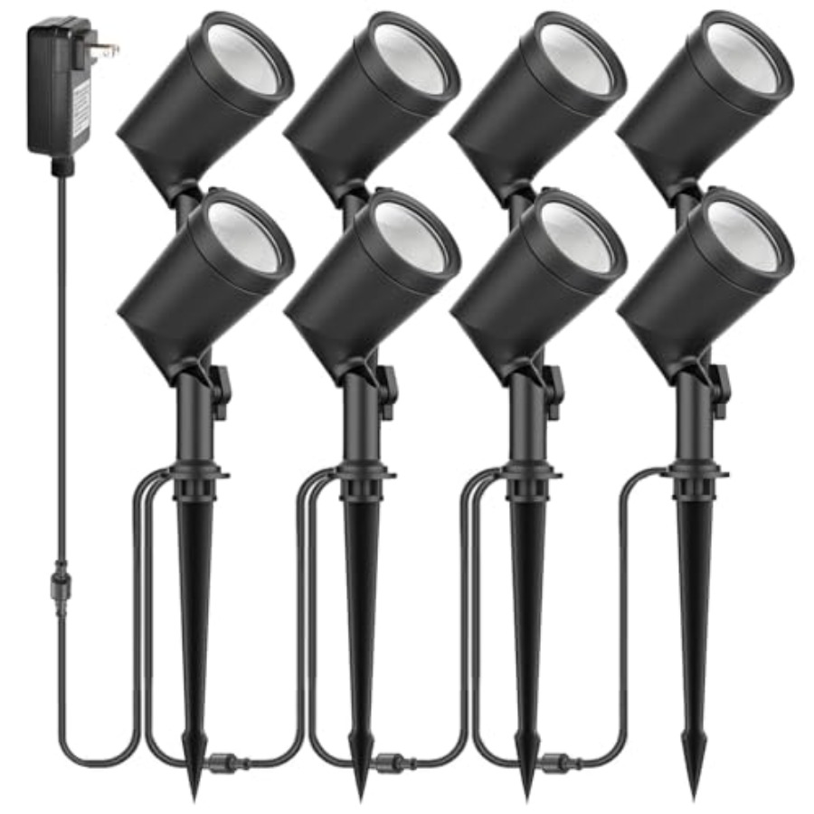 Outdoor Lighting Voltage - Die-Cast Aluminum Landscape Spotlights 6W 600LM