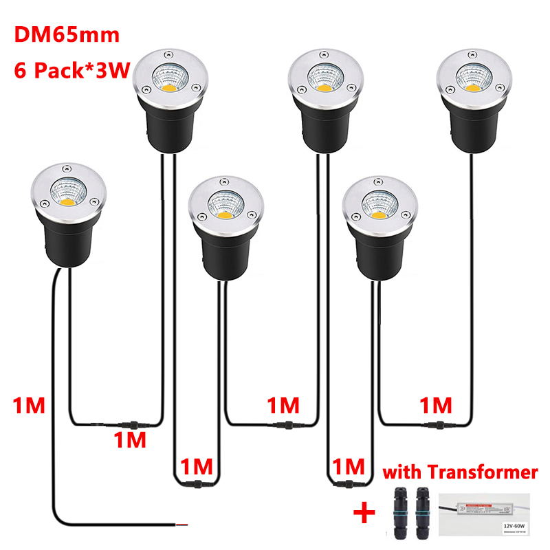 Outdoor Lighting Transformer - IP67 Waterproof LED Buried Light DC12V