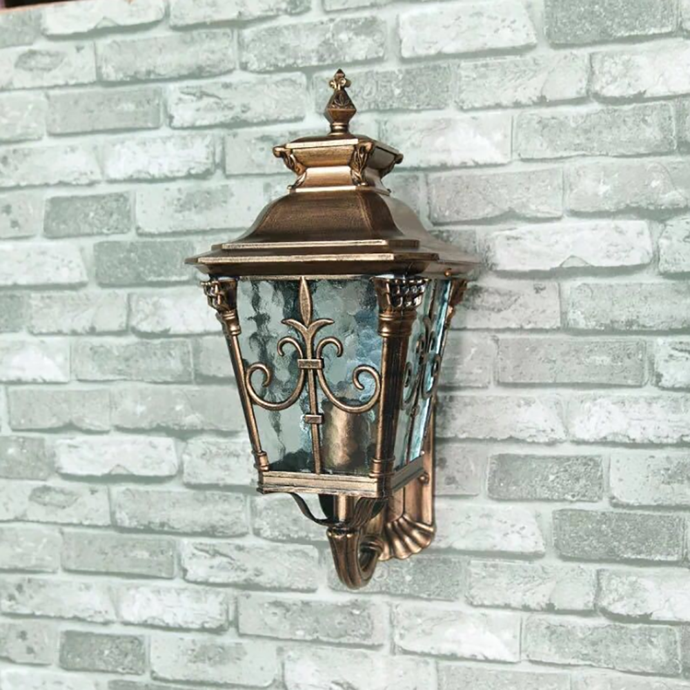 Outdoor Lighting Brass - SANDIY Vintage Wall Light Outdoor Porch