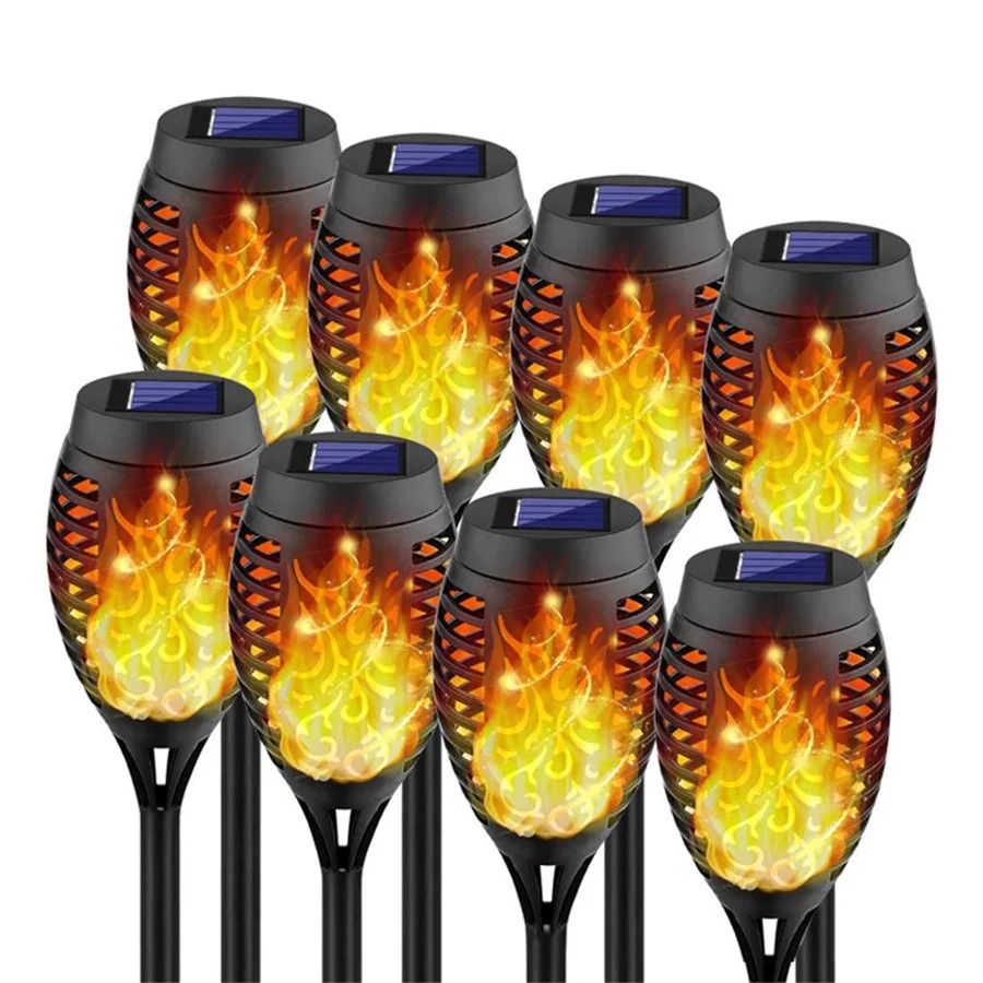 Outdoor Lighting Transformer - Waterproof Solar Led Flame Torch Light