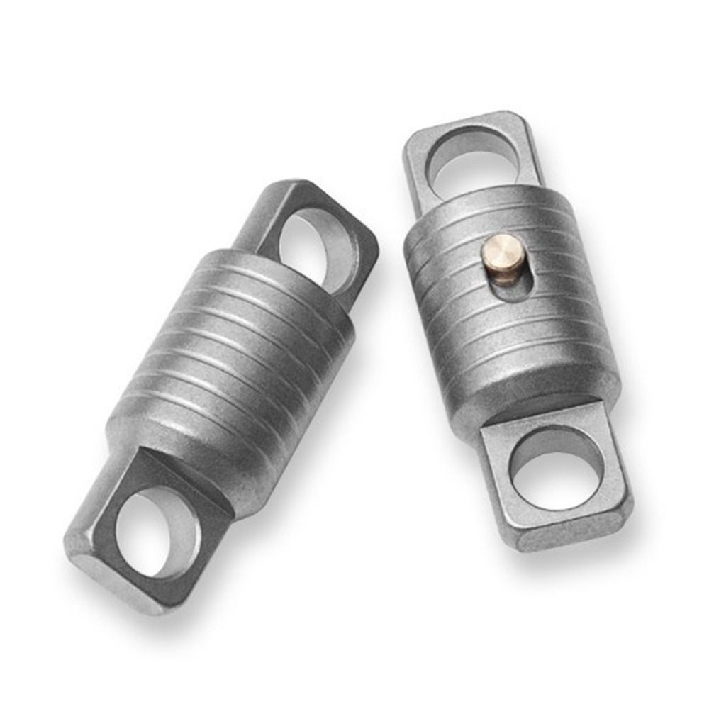 Outdoor Lighting Brass - New Portable Titanium Alloy Keychain Ultra-light