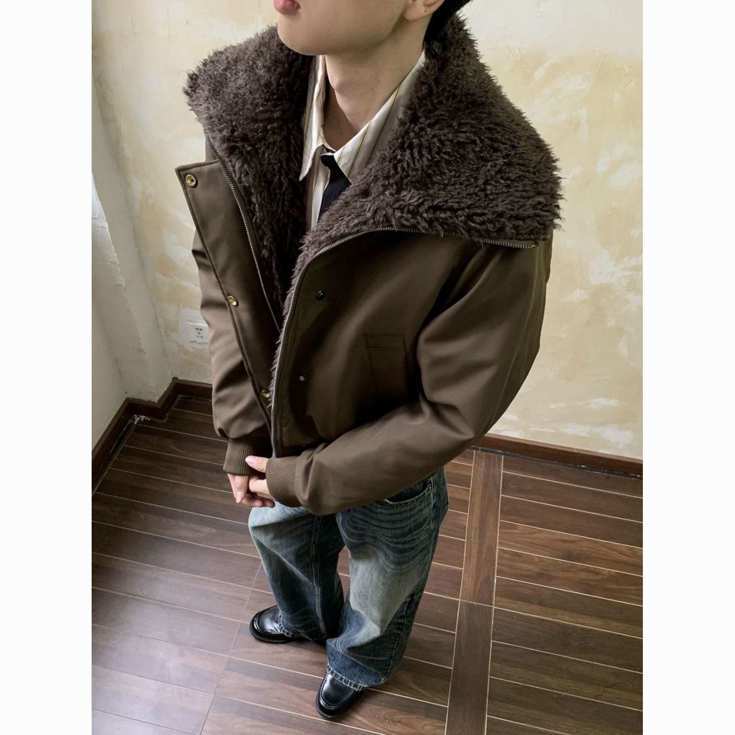 Fur Collar On The Hood	 Jacket - Outdoor Lighting Online のレビューと価格