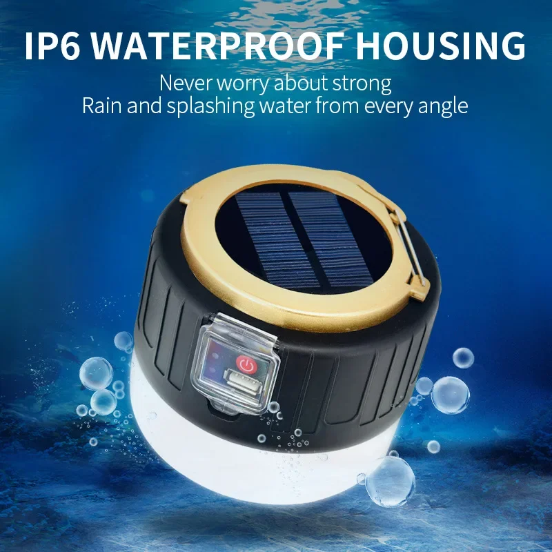 Solar LED Camping Light Waterp - Outdoor Lighting Transformer のレビューと価格