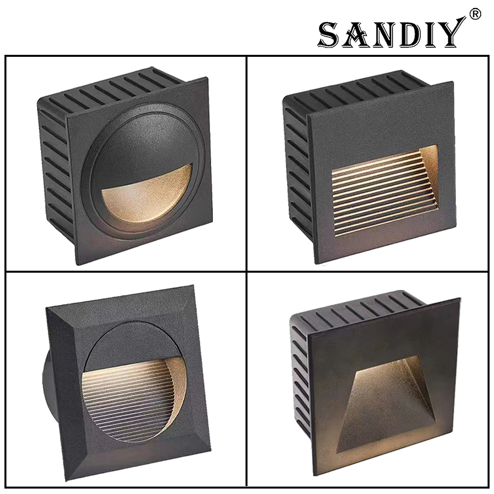 SANDIY Recessed Outdoor Wall S - Outdoor Lighting Voltage のレビューと価格