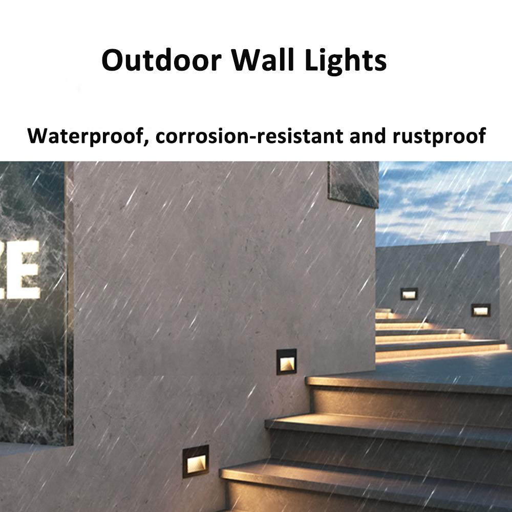 SANDIY Recessed Outdoor Wall S - Outdoor Lighting Voltage のレビューと価格