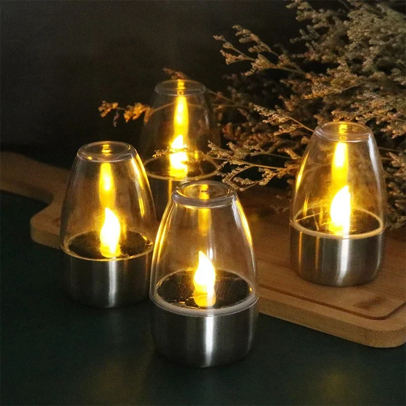 LED Solar Candles Light Flamel - Outdoor Lighting Transformer のレビューと価格