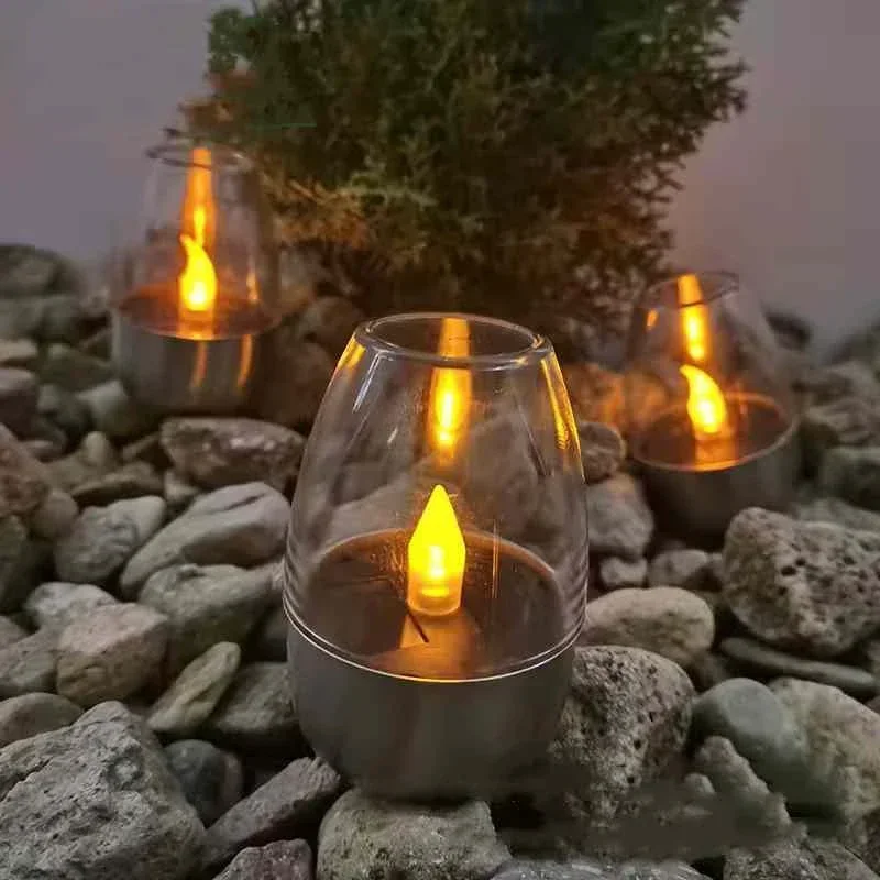 LED Solar Candles Light Flamel - Outdoor Lighting Transformer のレビューと価格