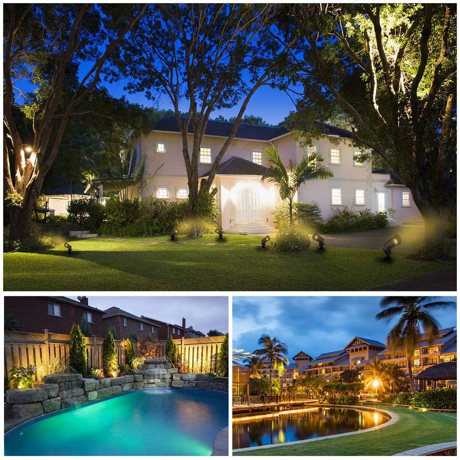 LED Landscape Lights with Conn - Outdoor Lighting Voltage のレビューと価格