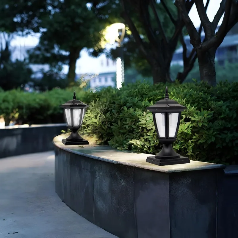 Outdoor Solar Post Light Water - Outdoor Lighting Brass のレビューと価格