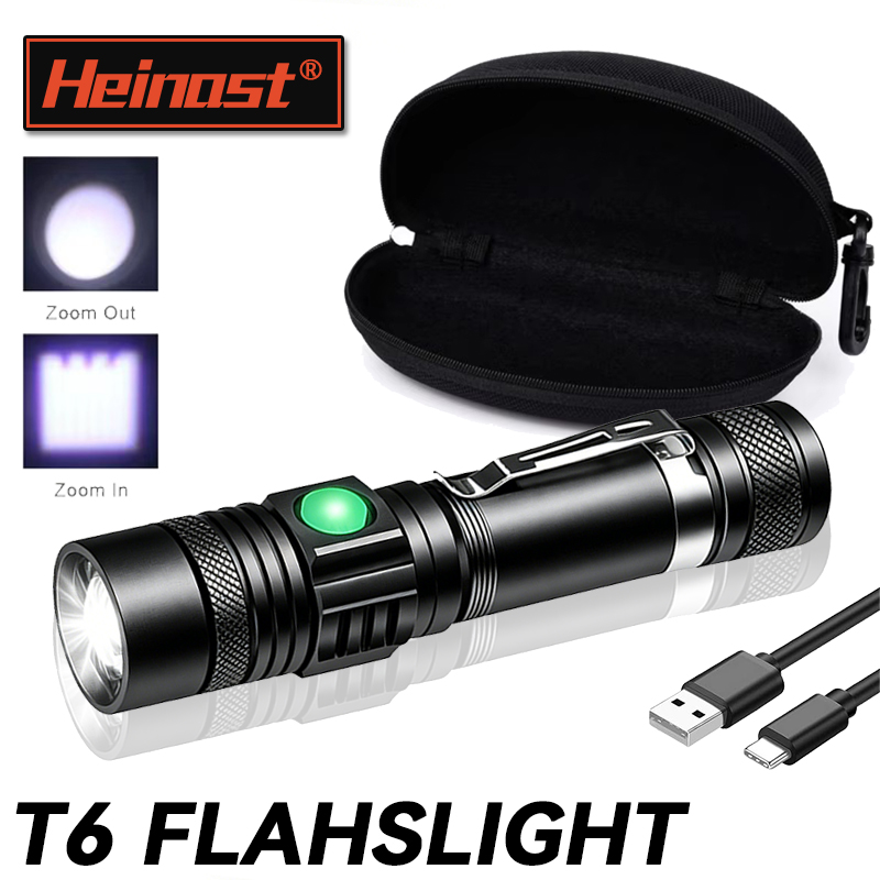 T6 LED Rechargeable Flashlight - Outdoor Lighting Panel のレビューと価格