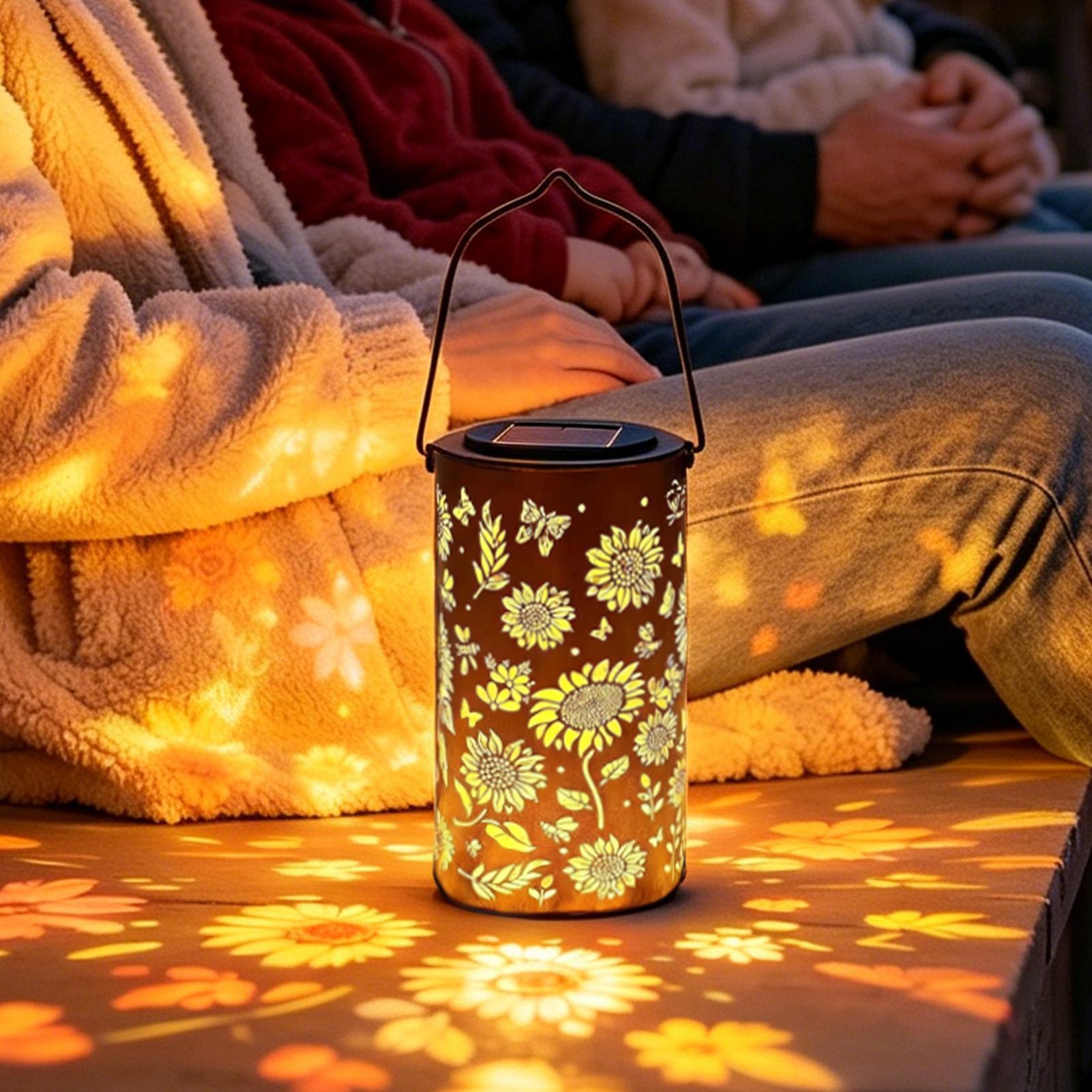 Sunflower Solar Lantern Weathe - Outdoor Lighting Battery のレビューと価格