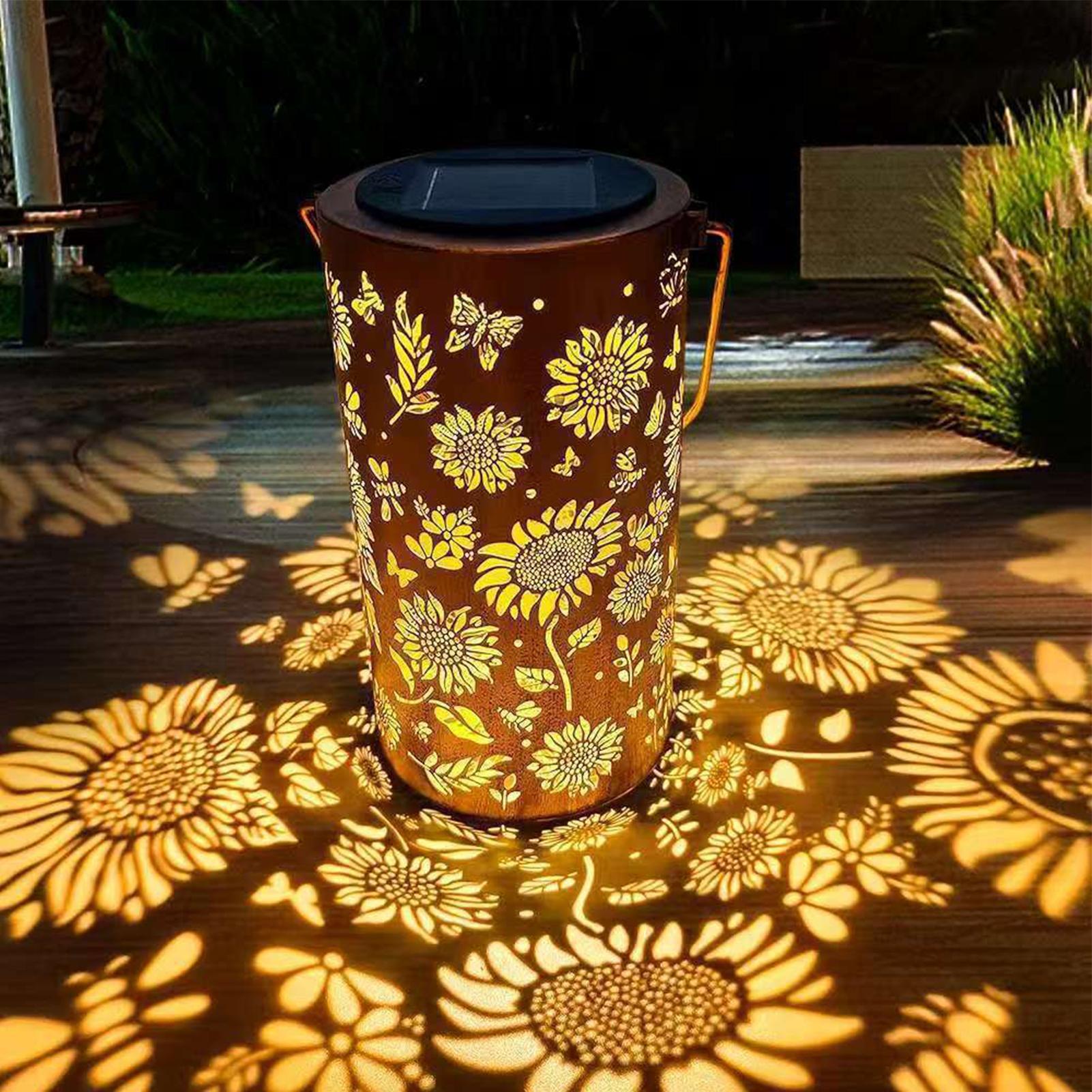 Sunflower Solar Lantern Weathe - Outdoor Lighting Battery のレビューと価格