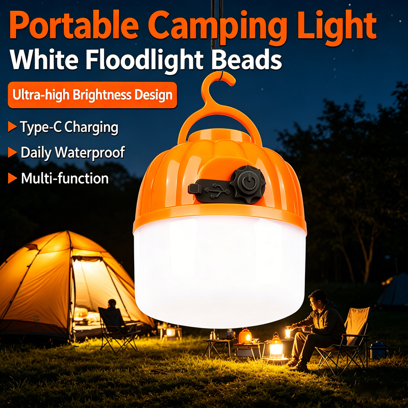 Mini Portable LED Pumpkin Bulb - Outdoor Lighting Panel のレビューと価格