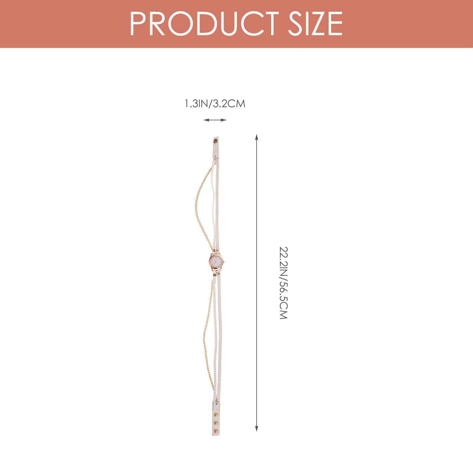 Delicate Women Bracelet Watch  - Outdoor Lighting Brass のレビューと価格