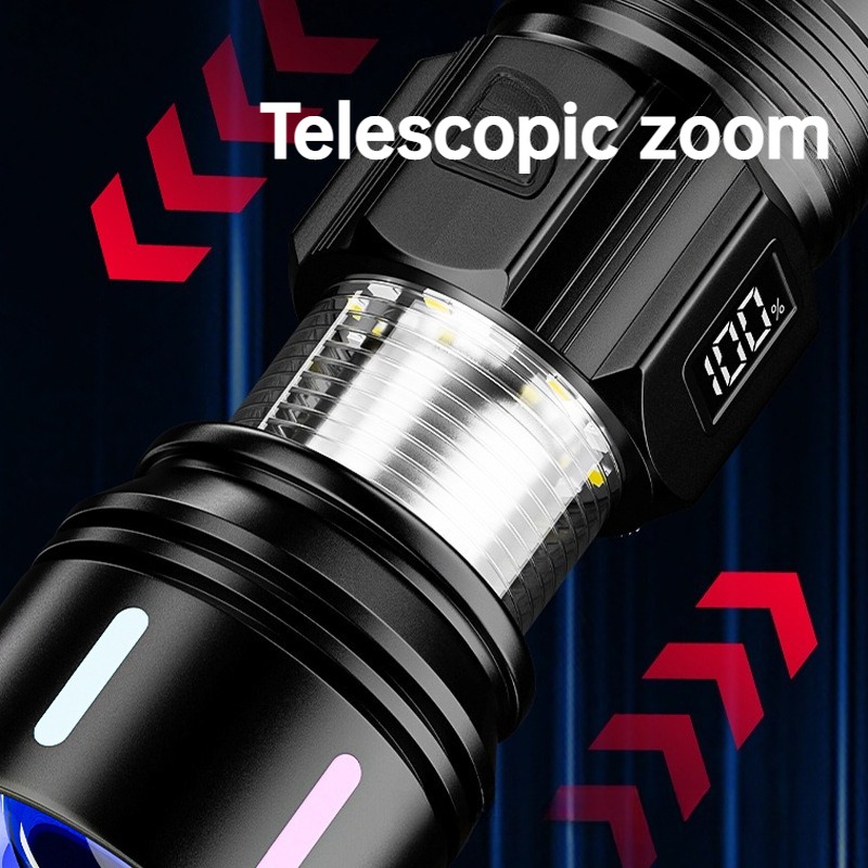 Strong Light LED Flashlight Te - Outdoor Lighting Lanterns のレビューと価格