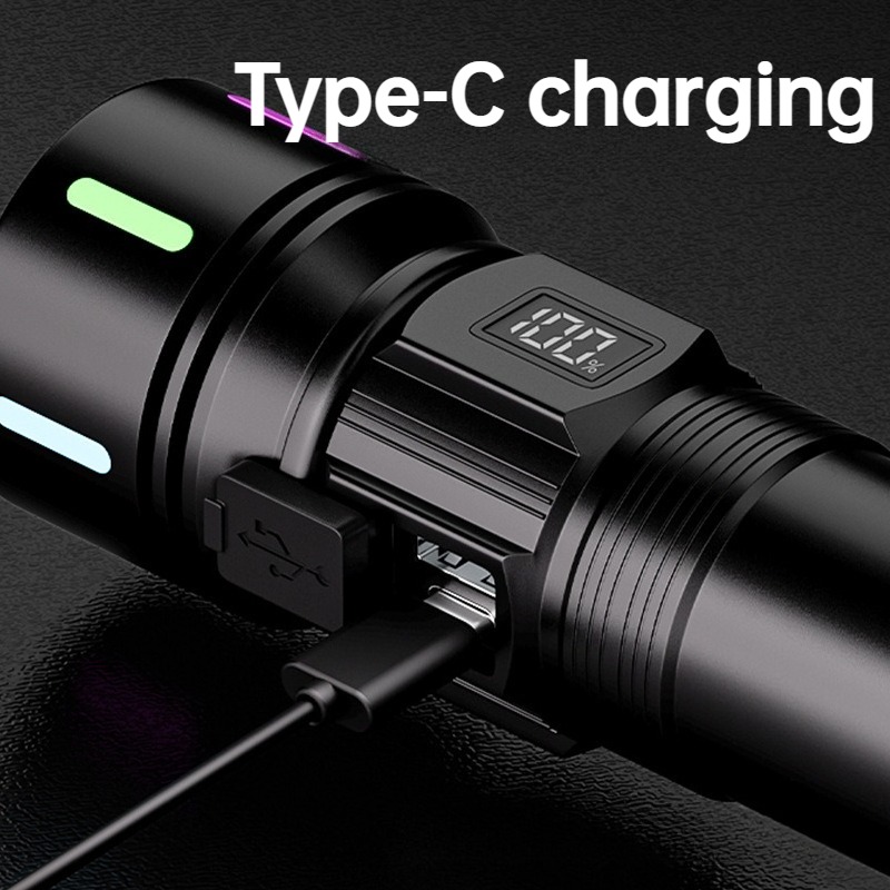 Strong Light LED Flashlight Te - Outdoor Lighting Lanterns のレビューと価格