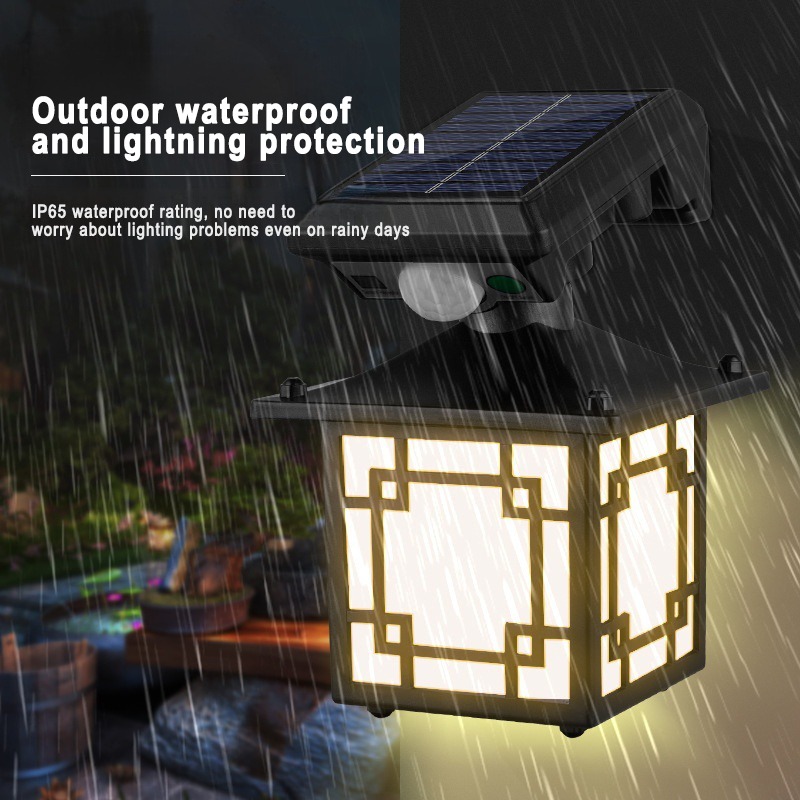 Retro Solar Outdoor Wall Lamp  - Outdoor Lighting Brass のレビューと価格
