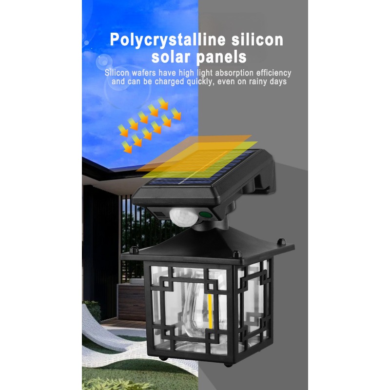 Retro Solar Outdoor Wall Lamp  - Outdoor Lighting Brass のレビューと価格