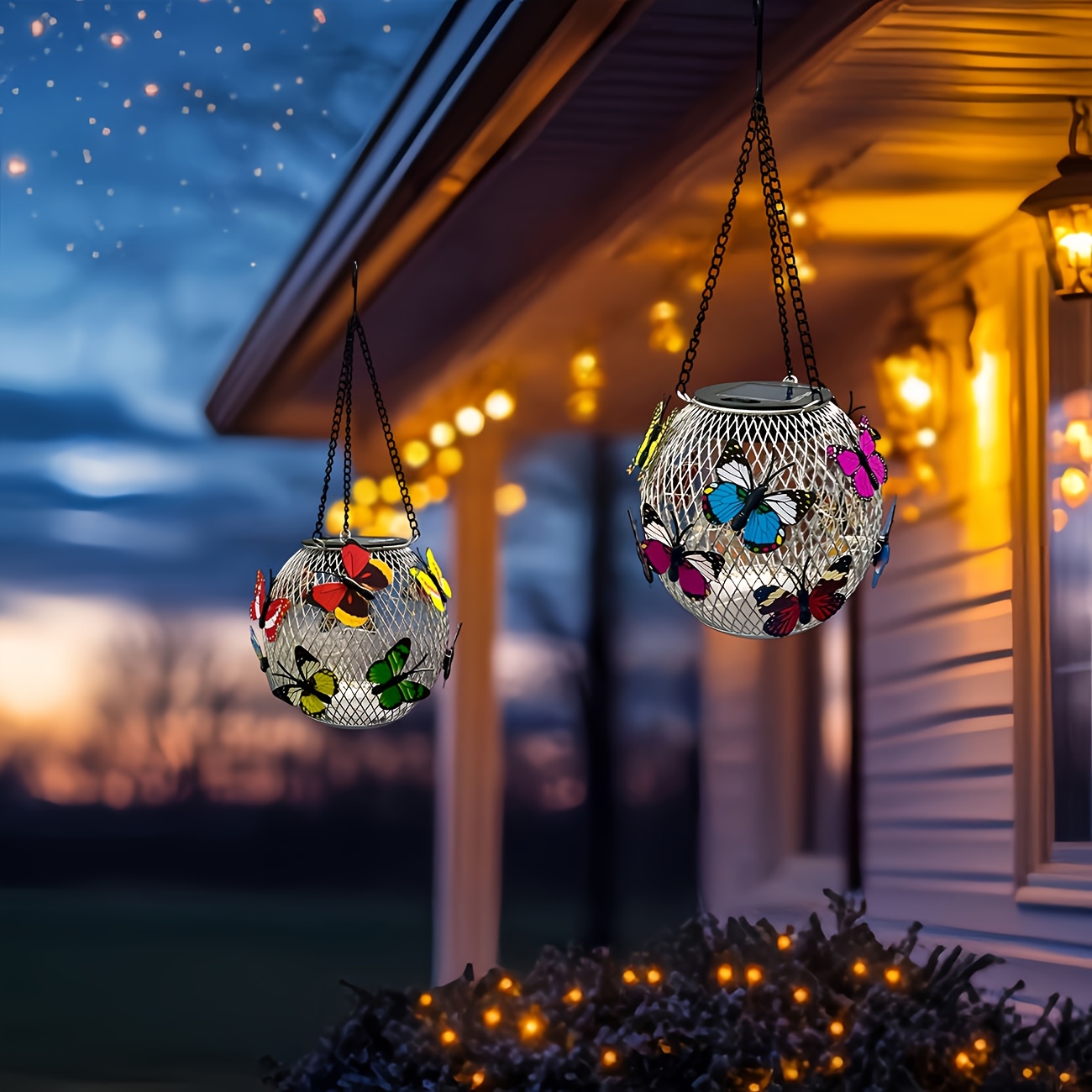 1pc Solar-Powered Butterfly La - Outdoor Lighting Transformer のレビューと価格