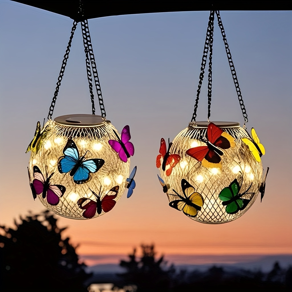 1pc Solar-Powered Butterfly La - Outdoor Lighting Transformer のレビューと価格