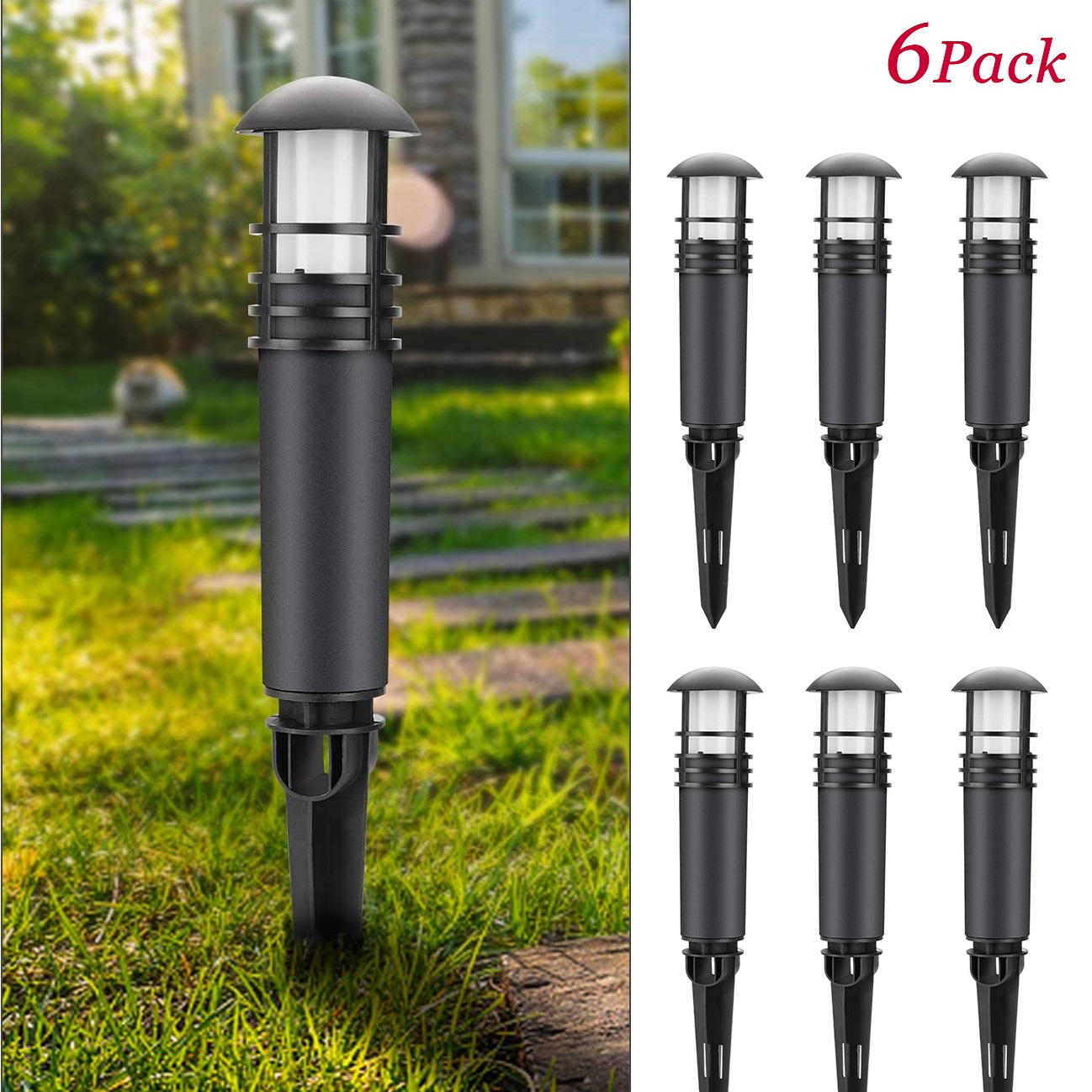 QACA 12V 3W Low Voltage LED Pa - Outdoor Lighting Voltage のレビューと価格