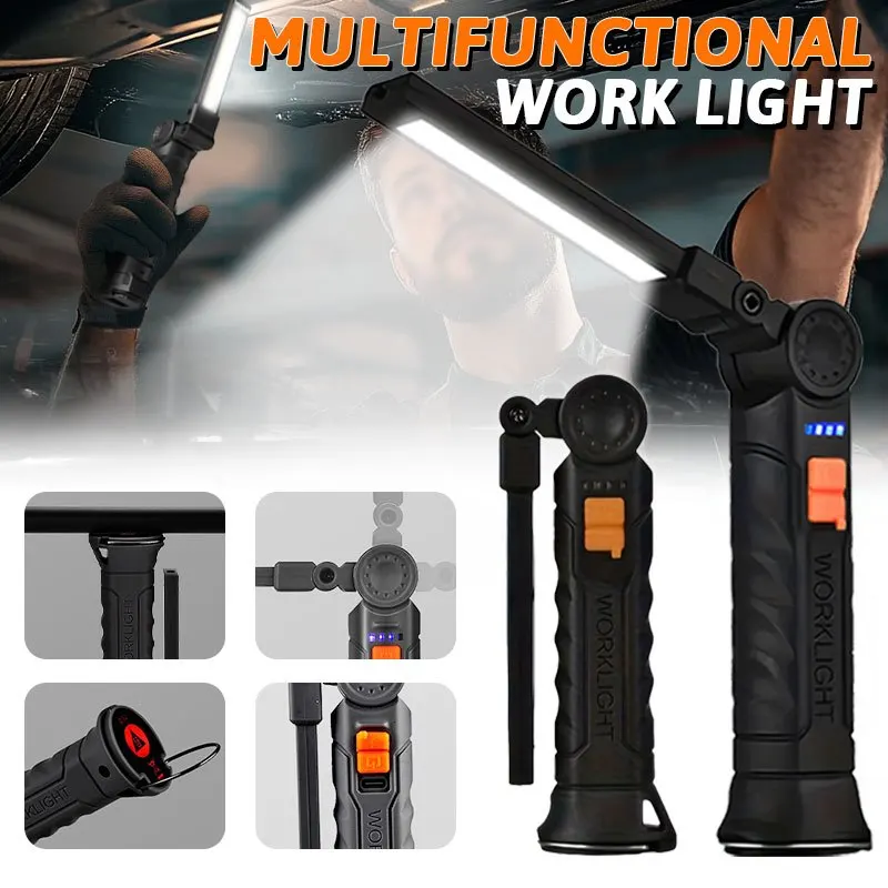 Rechargeable Magnetic Work Lig - Outdoor Lighting Lanterns のレビューと価格