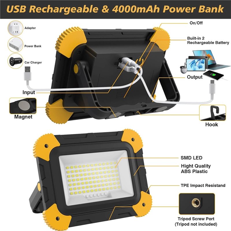 ABLK Rechargeable Magnetic Wor - Outdoor Lighting Jobs のレビューと価格