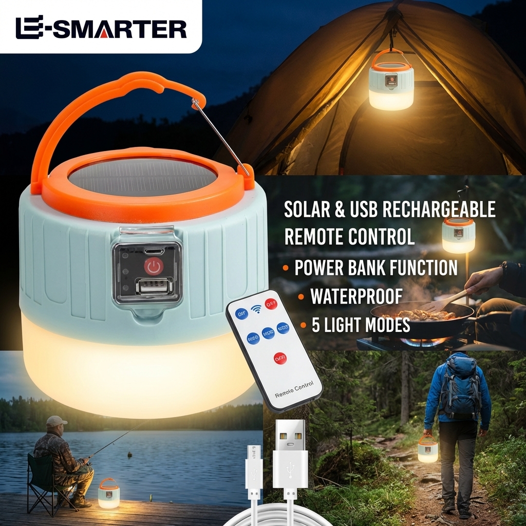 Outdoor Solar LED Camping Ligh - Outdoor Lighting Transformer のレビューと価格