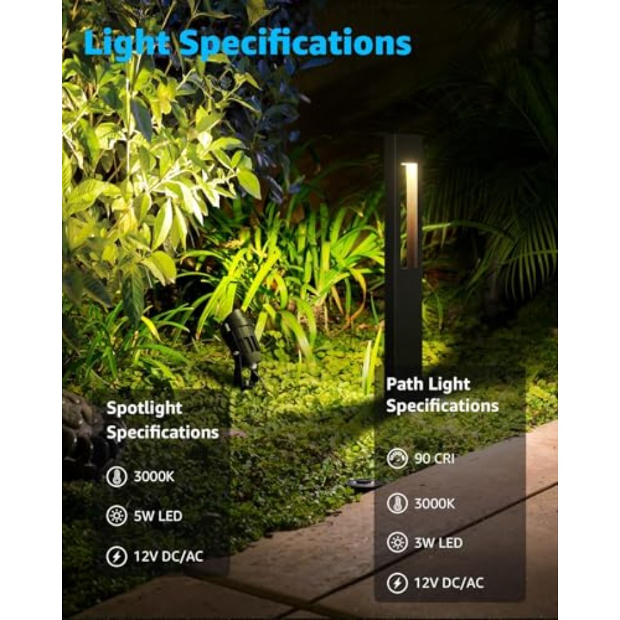 12-Pack Low Voltage Pathway Li - Outdoor Lighting Voltage のレビューと価格