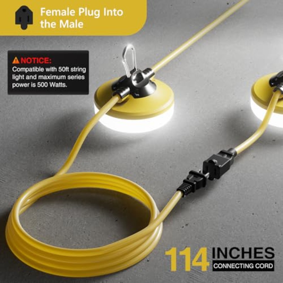 LED Construction String Lights - Outdoor Lighting Jobs のレビューと価格