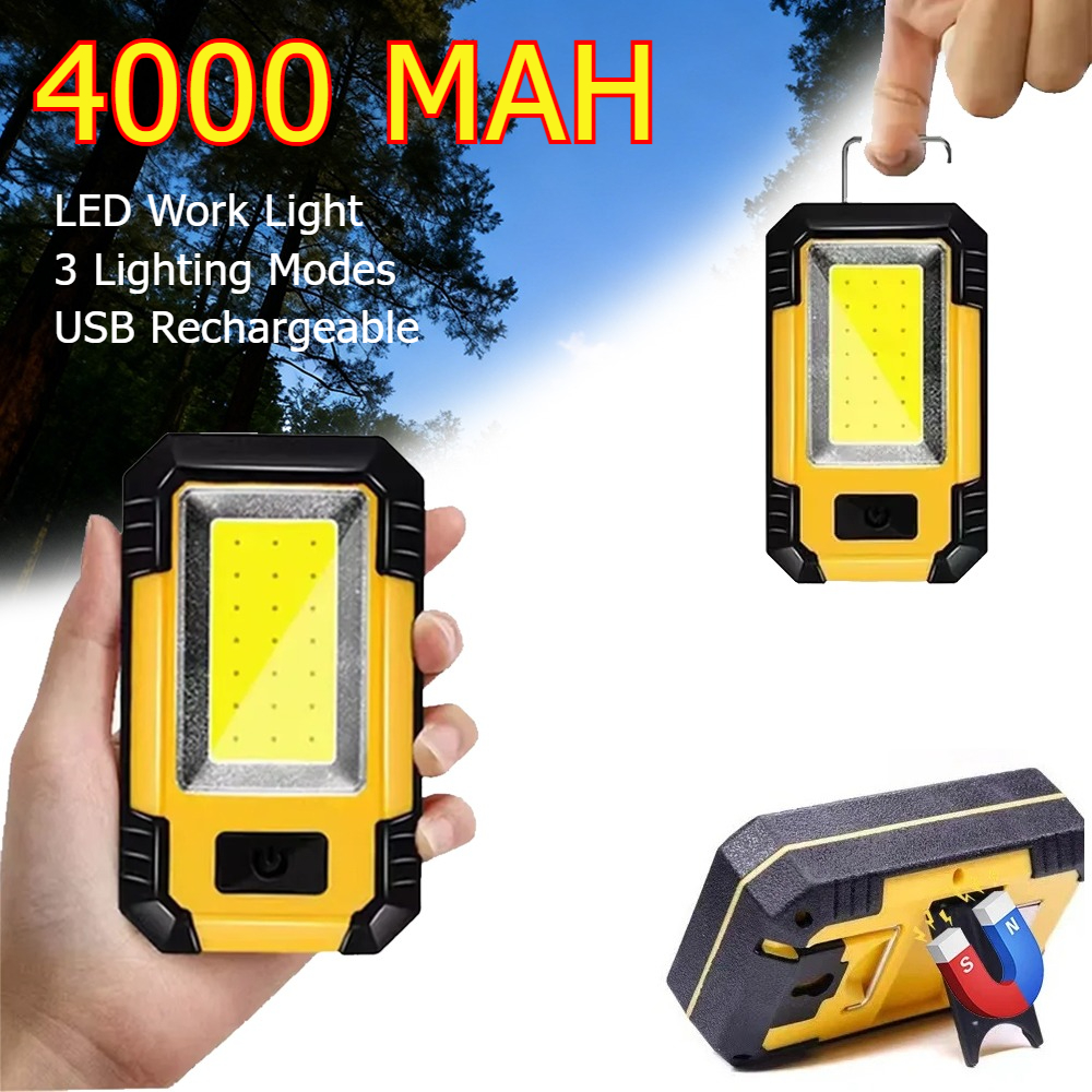 Rechargeable 4000MaH Work Ligh - Outdoor Lighting Lanterns のレビューと価格