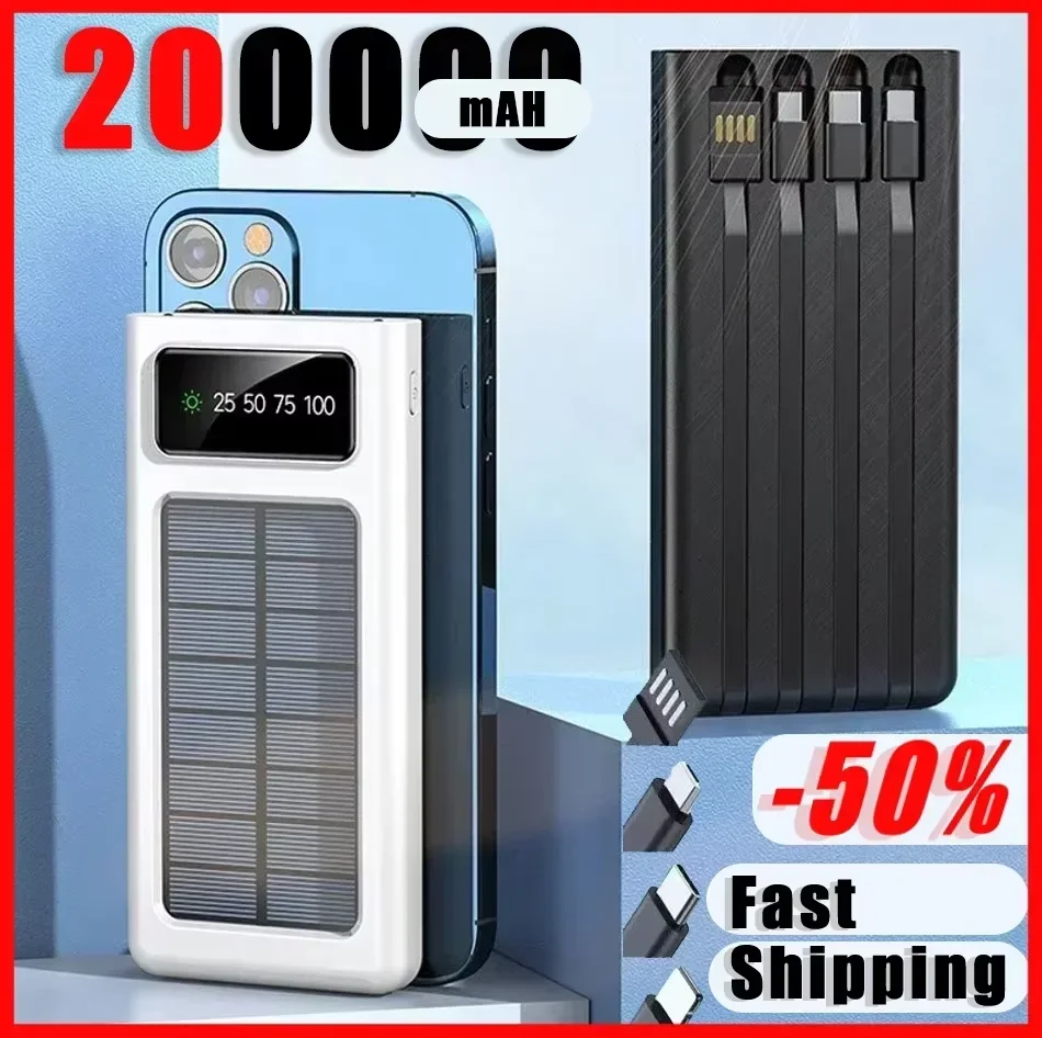 200000mAh Solar Power Bank Ult - Outdoor Lighting Transformer のレビューと価格