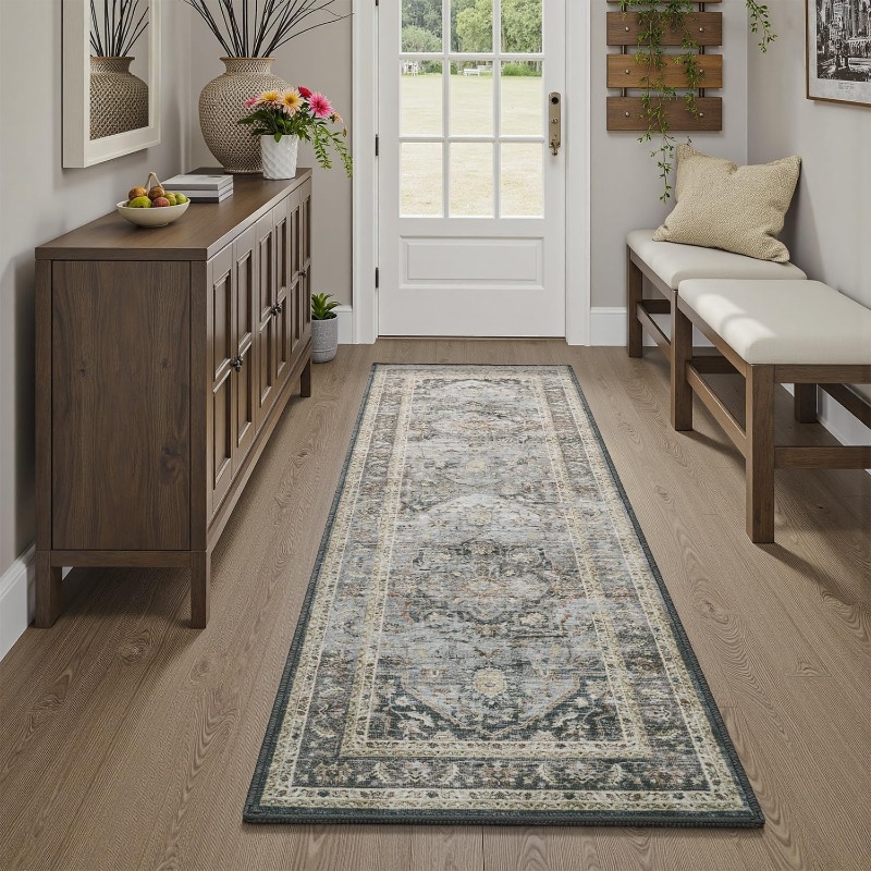 Bohemian Style Runner Rug Retr - Outdoor Lighting Online のレビューと価格