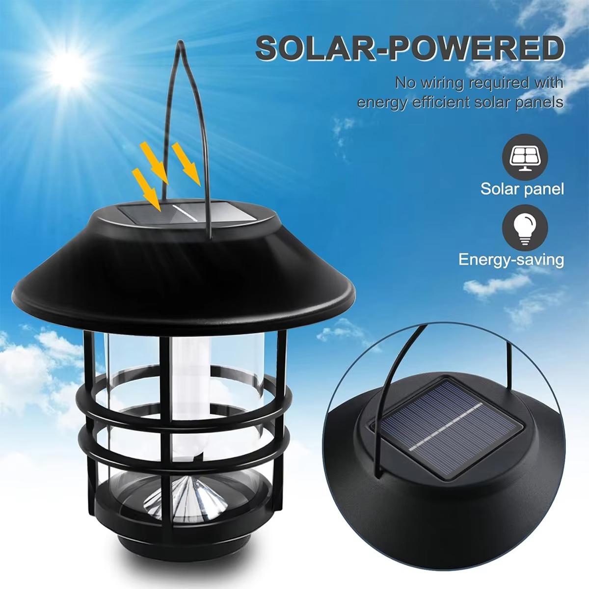 Solar Hanging Flickering Flame - Outdoor Lighting Brass のレビューと価格