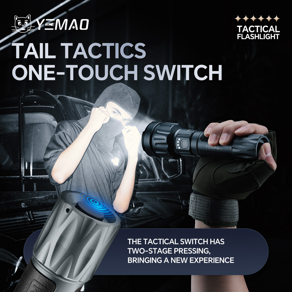YEMAO-A81 6210LM Flashlight, U - Outdoor Lighting Battery のレビューと価格