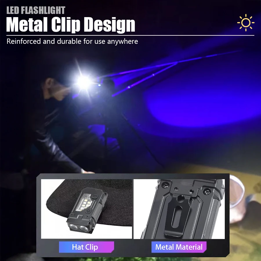Mini Keychain EDC Flashlight - - Outdoor Lighting Panel のレビューと価格