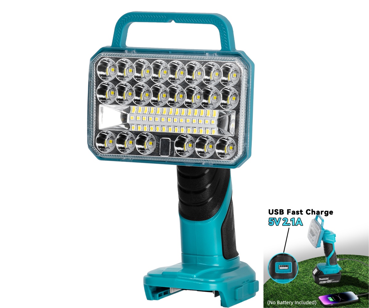 18W 2000LM Cordless LED Flashl - Outdoor Lighting Jobs のレビューと価格