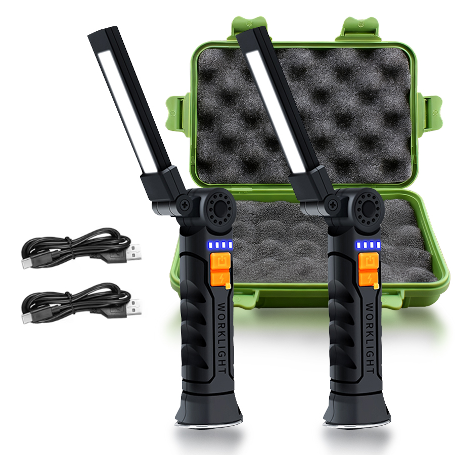 Portable LED COB Search Lights - Outdoor Lighting Battery のレビューと価格