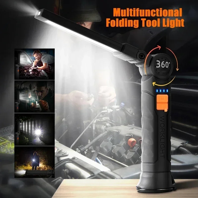 Portable LED COB Search Lights - Outdoor Lighting Battery のレビューと価格