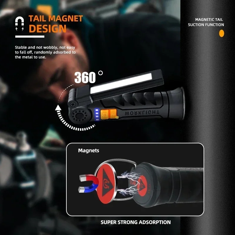 Portable LED COB Search Lights - Outdoor Lighting Battery のレビューと価格
