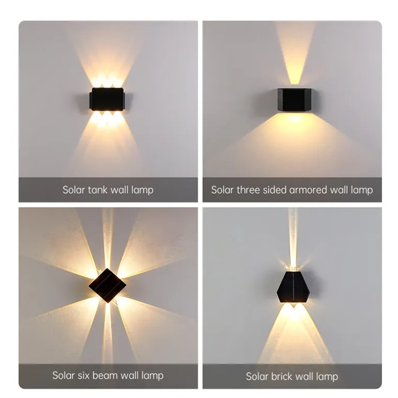 Outdoor LED Solar Wall Light A - Outdoor Lighting Brass のレビューと価格