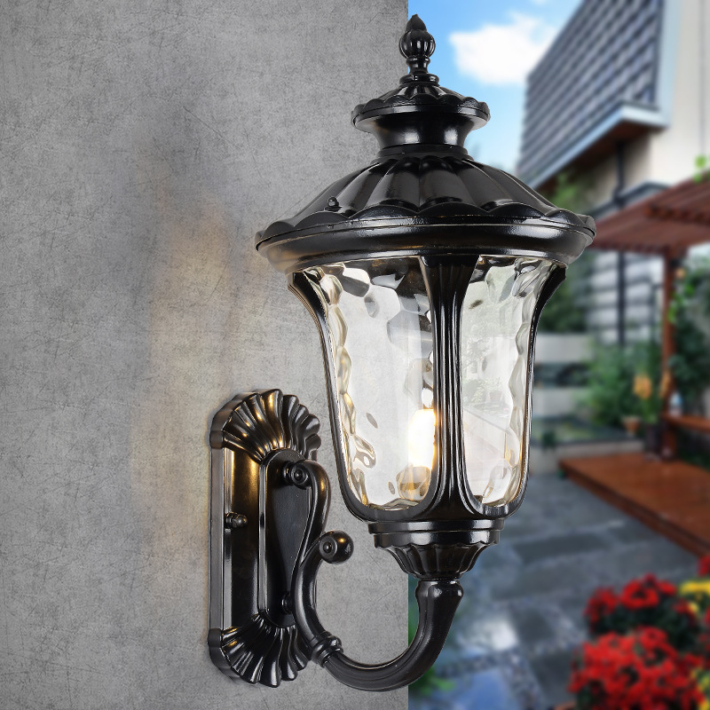 European Retro Outdoor Waterpr - Outdoor Lighting Brass のレビューと価格