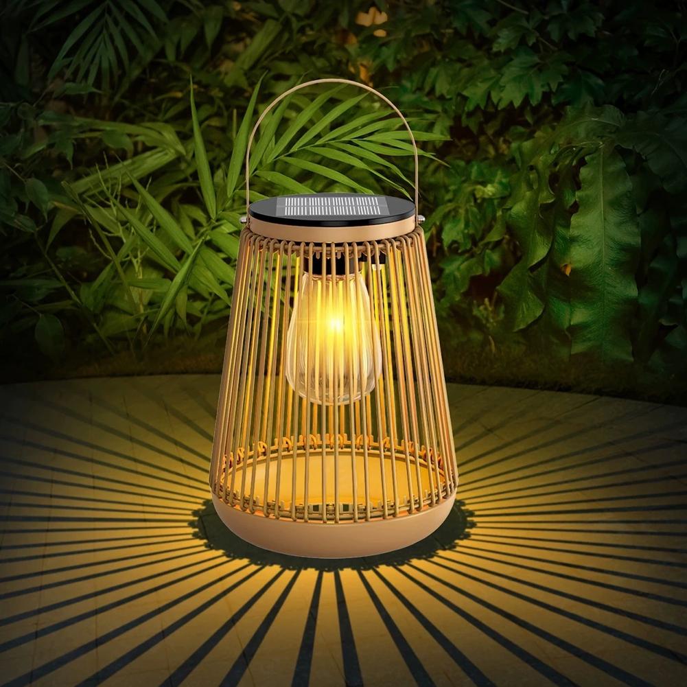 IP65 Waterproof Solar Rattan L - Outdoor Lighting Lanterns のレビューと価格