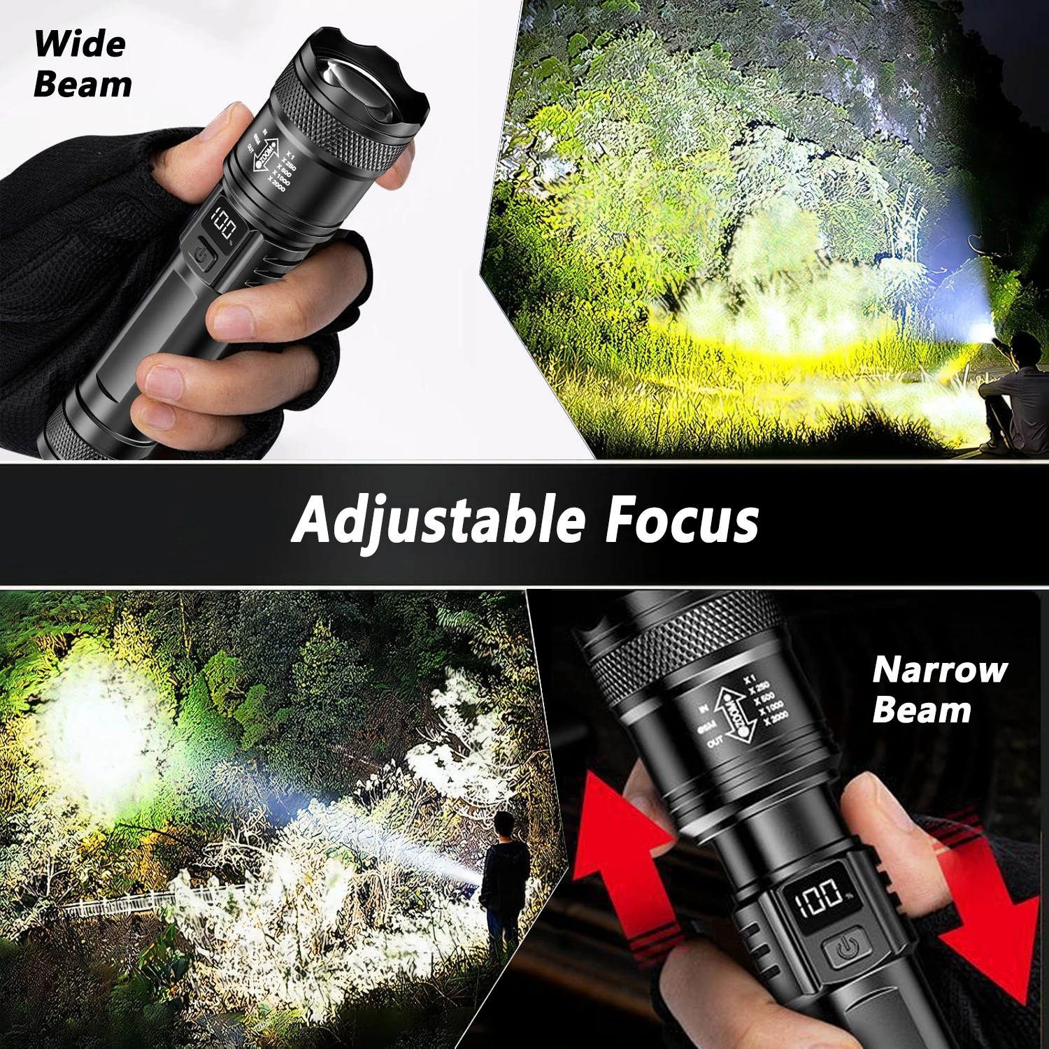 Ultra Bright LED Flashlight 20 - Outdoor Lighting Panel のレビューと価格