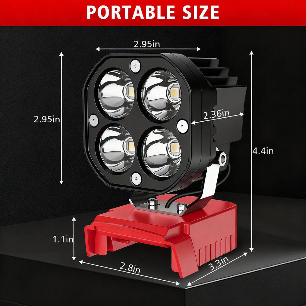 For Milwaukee M18 18V Lithium  - Outdoor Lighting Jobs のレビューと価格