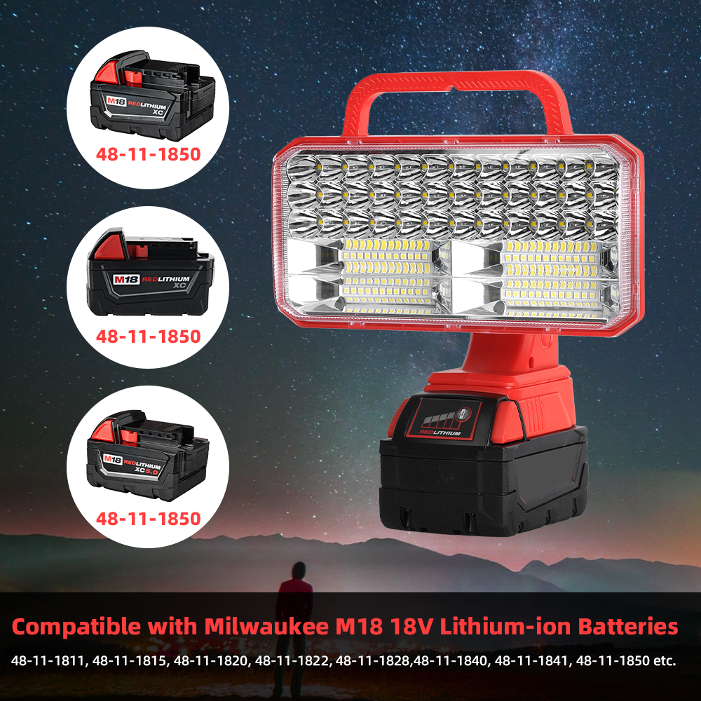 4200LM LED 18V Light for Milwa - Outdoor Lighting Jobs のレビューと価格