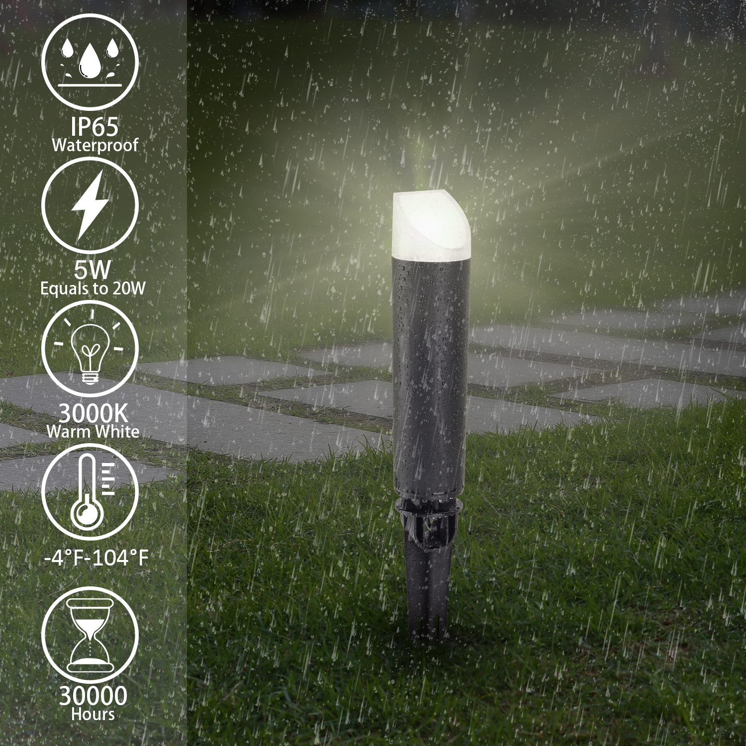 QACA LED Landscape Lighting Ou - Outdoor Lighting Transformer のレビューと価格