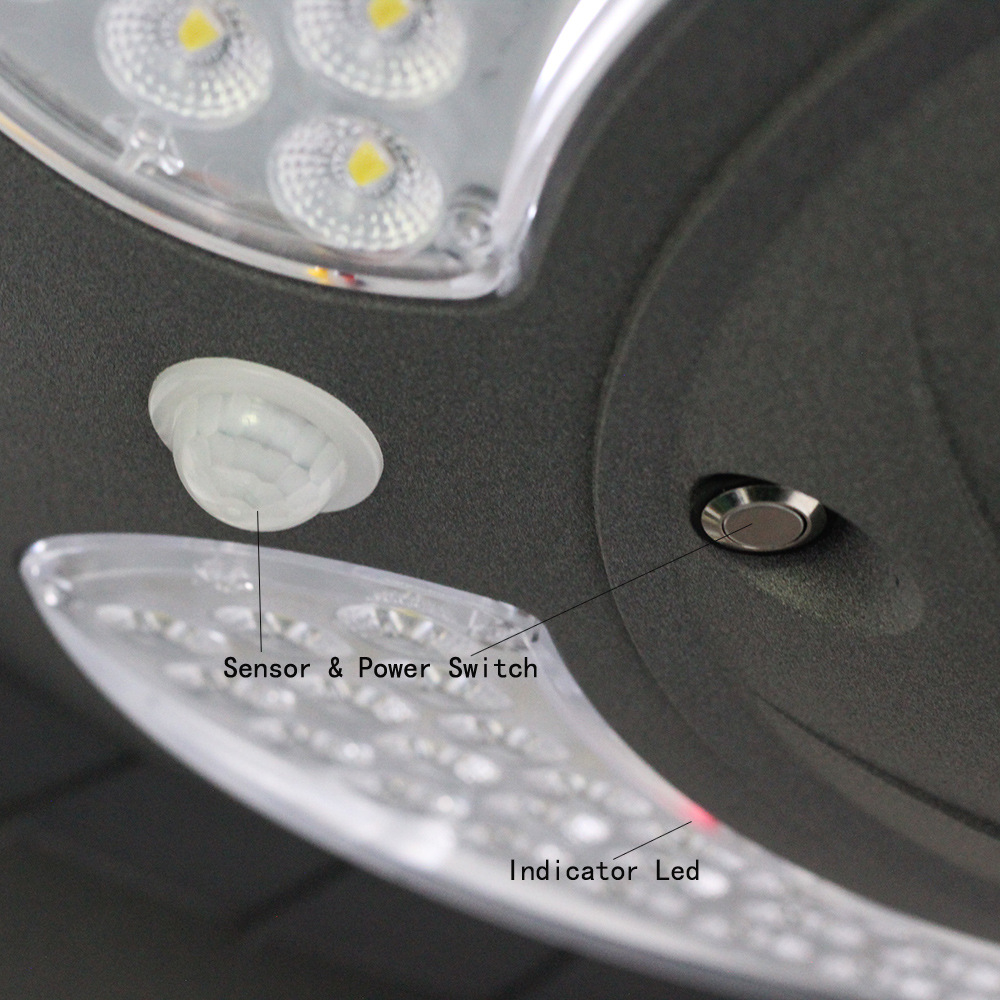 Waterproof IP65 UFO Solar LED  - Outdoor Lighting Battery のレビューと価格