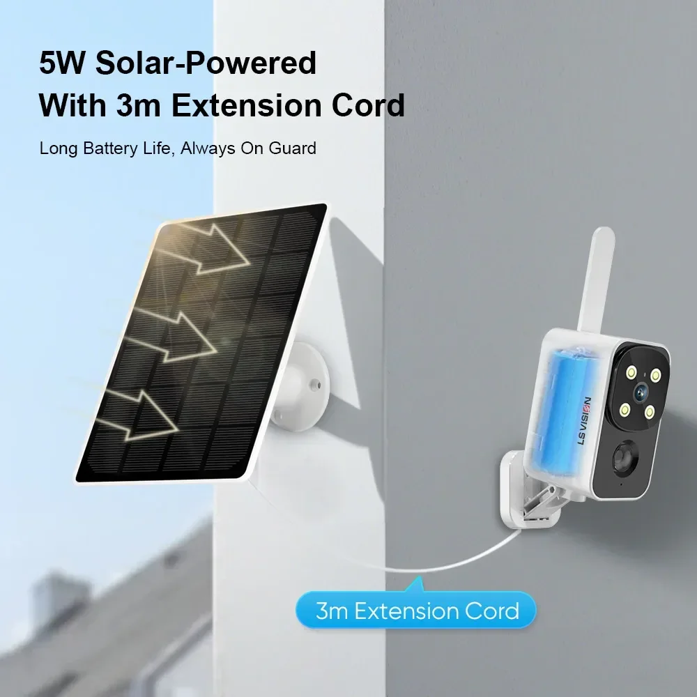 LS VISION Outdoor Solar Camera - Outdoor Lighting Transformer のレビューと価格